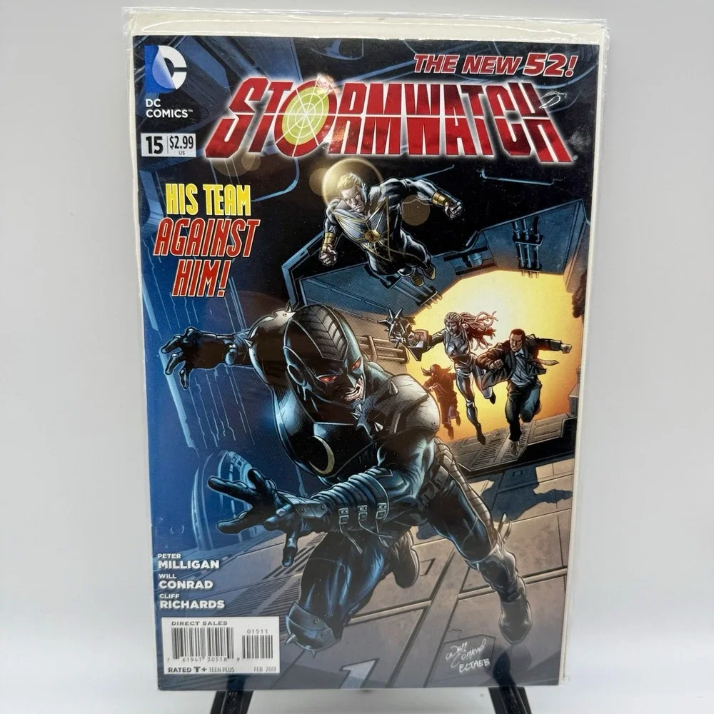 Stormwatch #15‎ His Team Against Him DC Comics 2013 The New 52 Bagged & Boarded